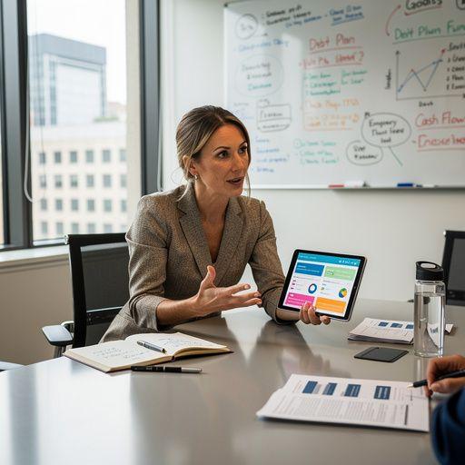 Családi költségvetési értekezlet, baráti beszélgetés közben.